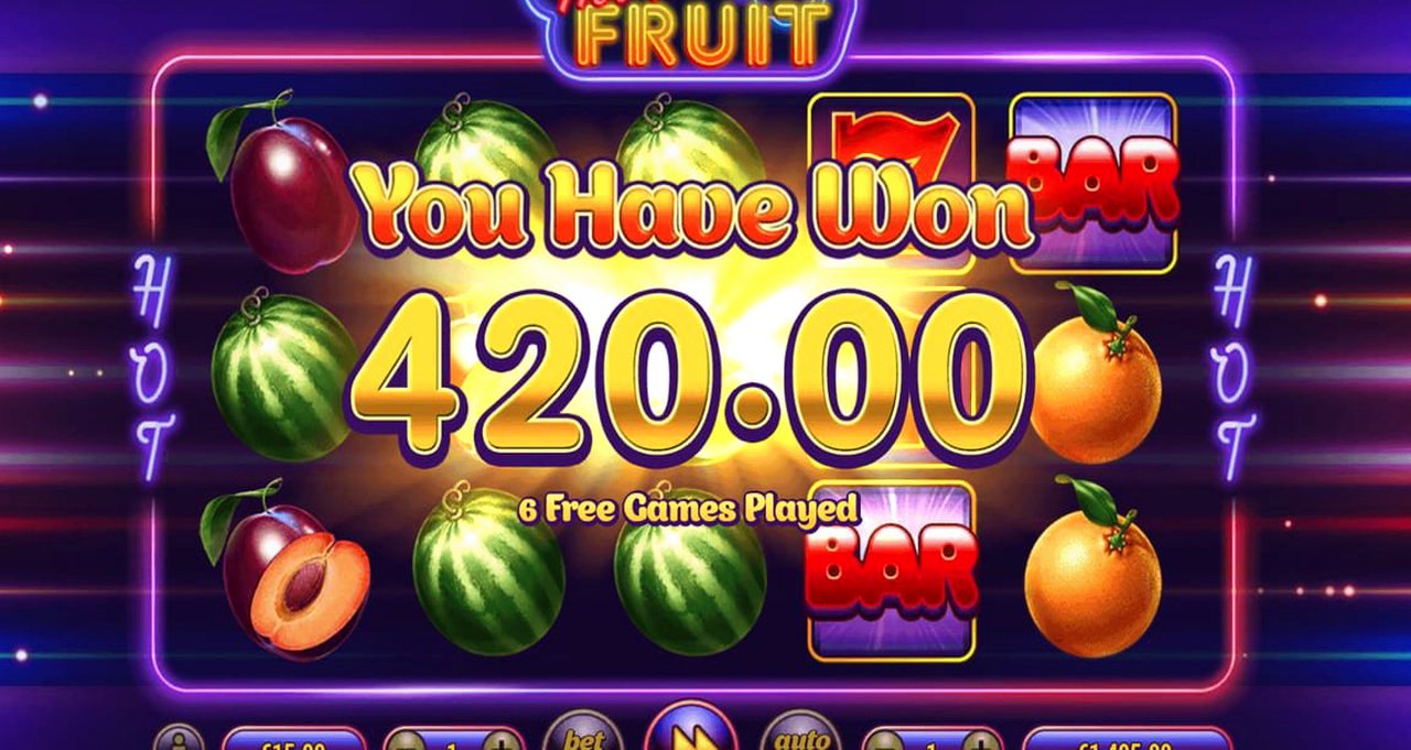 Hot Hot Fruit · Tangkapan Layar Aplikasi MAXWINCUAN